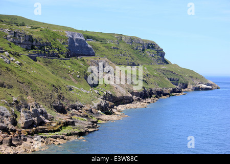Llandudno Bay and The Great Orme headland in North Wales, Great Britain