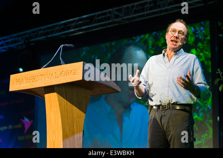 Ben Macintyre talking about Kim Philby at Hay Festival 2014 ©Jeff Morgan Stock Photo