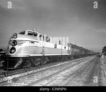 Florida East Coast Railway streamliner 'Henry M. Flagler' Stock Photo