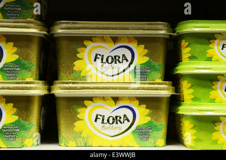 Flora margarine Stock Photo