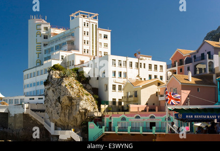 Caleta Hotel, Catalan Bay, Gibraltar Stock Photo