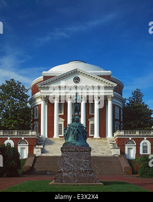 USA, Virginia, Charlottesville, University of Virginia, The Rotunda Stock Photo