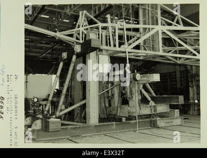 Convair/General Dynamics Atlas Lifting Body Little Joe II Stock Photo