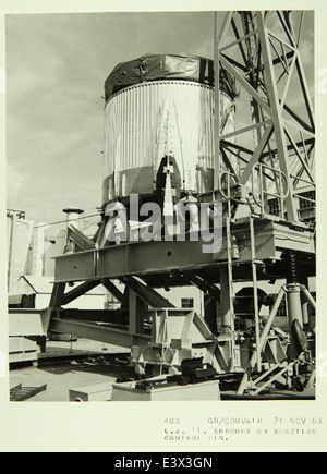 Convair/General Dynamics Atlas Lifting Body Little Joe II Stock Photo