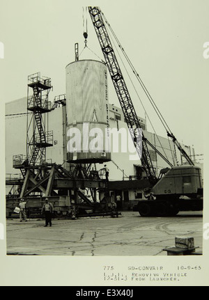 Convair/General Dynamics Atlas Lifting Body Little Joe II Stock Photo