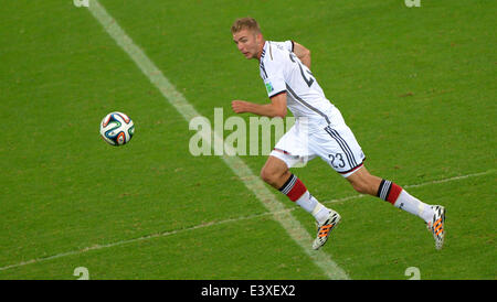 Porto Alegre, Brazil. 30th June, 2014. Germany's Christoph Kramer during the FIFA World Cup 2014 round of sixteen match between Germany and Algeria at the stadium Estadio Beira-Rio in Porto Alegre, Brazil, 30 June 2014. Photo: Thomas Eisenhuth/dpa/Alamy Live News Stock Photo