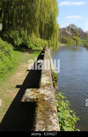 The Weir Garden Stock Photo