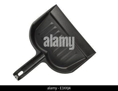 Black dust pan Stock Photo