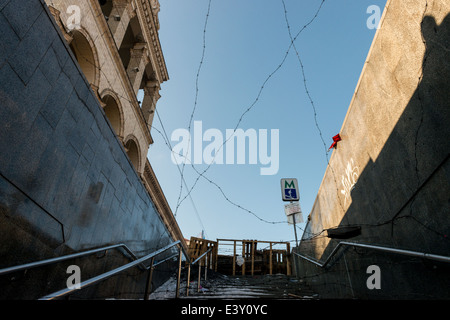 Scenes from Euromaidan in Kiev,Ukraine. Stock Photo