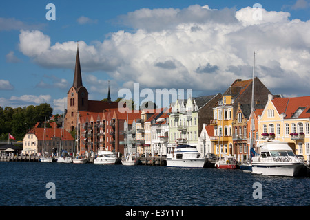 Waterfront in Soenderborg Stock Photo