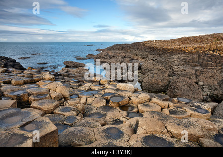 Giant's Causeway scenery Stock Photo