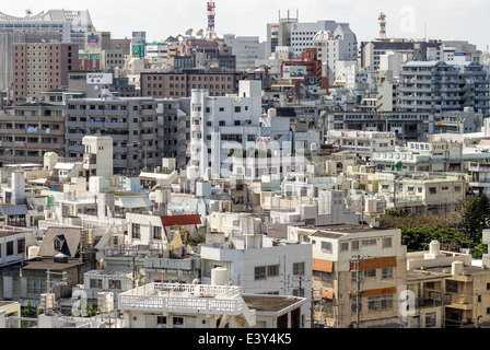 City view of Naha on the Japanese island of Okinawa, japan Stock Photo