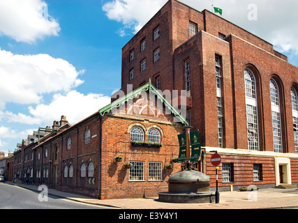Greene King brewery established in 1799 in Bury St Edmunds, Suffolk, England, UK Stock Photo