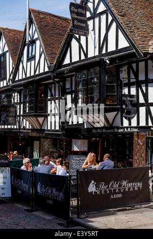 The Old Weavers House, Canterbury, Kent, UK Stock Photo