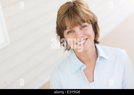 Portrait of mid adult woman Stock Photo