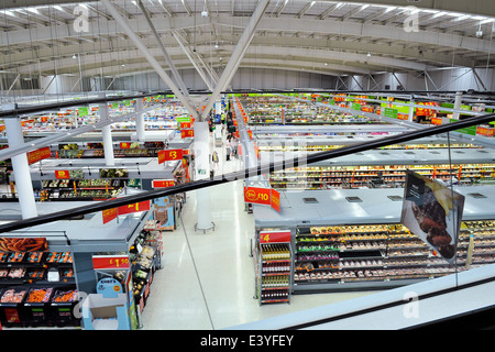 asda supermarket interior 2014 Stock Photo