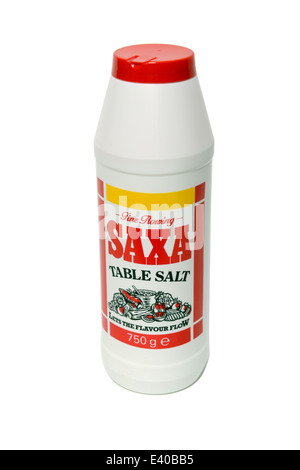 Saxa Table Salt Stock Photo