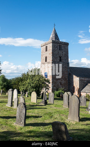 Church of Saint Lawrence, Morland, Cumbria, UK Stock Photo