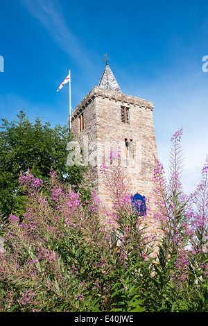 Church of Saint Lawrence, Morland, Cumbria, UK Stock Photo