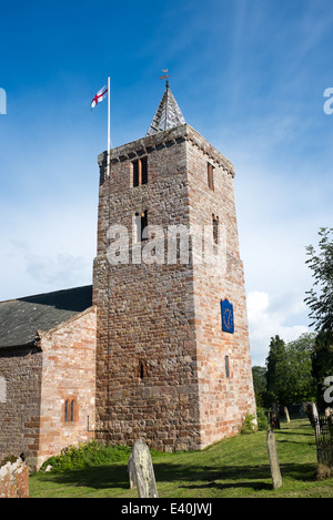 Church of Saint Lawrence, Morland, Cumbria, UK Stock Photo