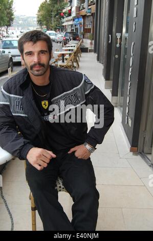 Turkish celebrities out and about  Featuring: Mehmet Akif Alakurt Where: Istanbul, Turkey When: 28 Aug 2008 Stock Photo
