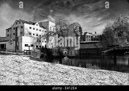 The Mill Hotel, Sudbury, Suffolk, UK Stock Photo