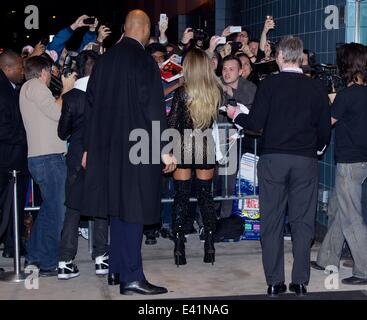 Beyonce - Album Screening celebrating the release of her self-titled visual album at School of Visual Arts Theatre in New York City  Featuring: Beyonce Where: New York City, New York, United States When: 21 Dec 2013 Stock Photo