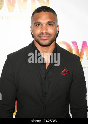 Screening of the Season Premiere of OWN's and Tyler Perry's “The Haves and the Have Nots” And A Sneak Peek of “Love Thy Neighbor”  Featuring: Tyler Lepley Where: New York, New York, United States When: 06 Jan 2014 Stock Photo