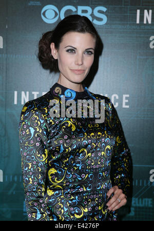 Intelligence Premiere at TAO Nightclub Inside The Mirage Resort and Casino Las Vegas  Featuring: Meghan Ory Where: Las Vegas, Nevada, United States When: 08 Jan 2014 Stock Photo