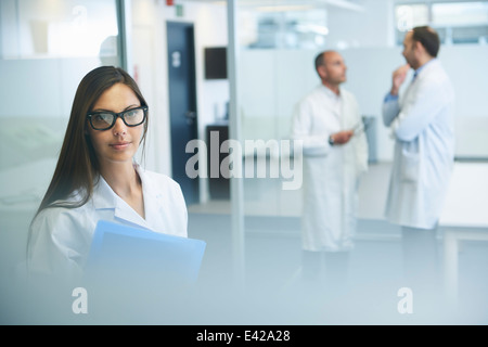 Doctors at work in office Stock Photo