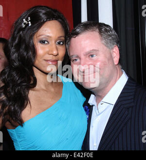 Countess Michelle Czernin Von Chudenitz's Birthday party  Featuring: Vaja,Todd Shoemack Where: Beverly Hills, California, United States When: 09 Jan 2014 Stock Photo