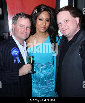 Countess Michelle Czernin Von Chudenitz's Birthday party  Featuring: Todd Shoemack,Vaja,Brett Hunt Where: Beverly Hills, California, United States When: 09 Jan 2014 Stock Photo