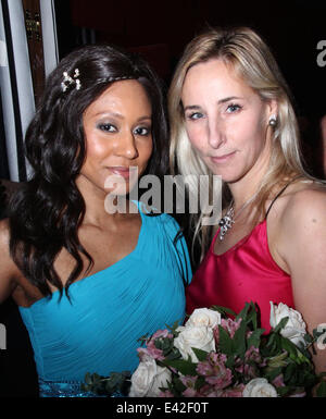 Countess Michelle Czernin Von Chudenitz's Birthday party  Featuring: Vaja,Michelle Czernin von Chudenitz Where: Beverly Hills, California, United States When: 09 Jan 2014 Stock Photo