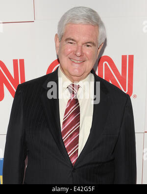 CNN Worldwide All-Star Party at TCA  Featuring: Newt Gringrich Where: LA, California, United States When: 11 Jan 2014 Stock Photo