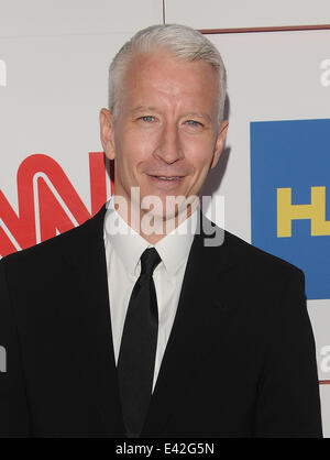 CNN Worldwide All-Star Party at TCA  Featuring: Anderson Cooper Where: LA, California, United States When: 11 Jan 2014 Stock Photo