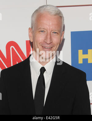 CNN Worldwide All-Star Party at TCA  Featuring: Anderson Cooper Where: LA, California, United States When: 11 Jan 2014 Stock Photo