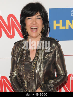 CNN Worldwide All-Star Party at TCA  Featuring: Christiane Amanpour Where: LA, California, United States When: 11 Jan 2014 Stock Photo