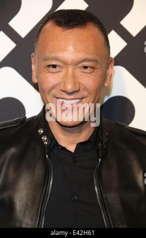 Diane Von Furstenberg's Journey of A Dress exhibition opening celebration at May Company Building at LACMA West - Arrivals  Featuring: Joe Zee Where: Los Angeles, California, United States When: 10 Jan 2014 Stock Photo