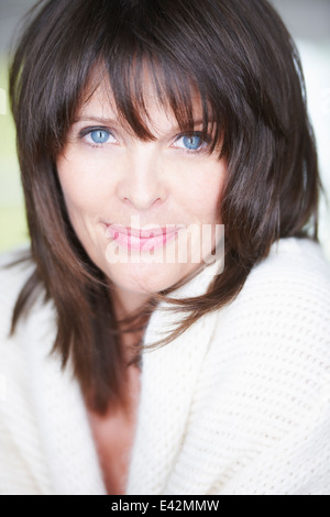 Portrait of mature woman Stock Photo