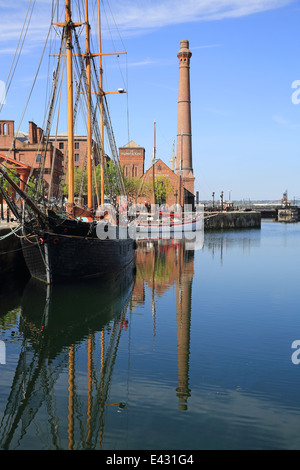 Boat tour on Albert Dock with the Three Graces on the 