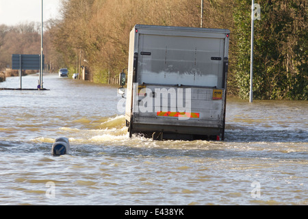 uk flooding Stock Photo