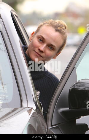Diane Kruger Leaving the Gym January 24, 2014 – Star Style