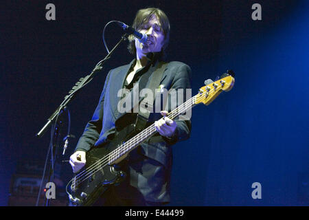 Del Amitri perform live at The SSE Hydro as part of the Celtic Connections music festival  Featuring: Justin Currie,Del Amitri Where: Glasgow, United Kingdom When: 24 Jan 2014 Stock Photo