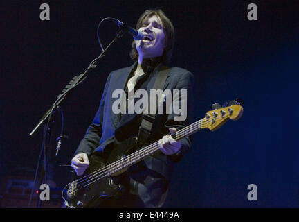 Del Amitri perform live at The SSE Hydro as part of the Celtic Connections music festival  Featuring: Justin Currie,Del Amitri Where: Glasgow, United Kingdom When: 24 Jan 2014 Stock Photo