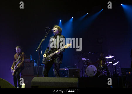 Del Amitri perform live at The SSE Hydro as part of the Celtic Connections music festival  Featuring: Del Amitri Where: Glasgow, United Kingdom When: 24 Jan 2014 Stock Photo