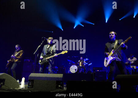 Del Amitri perform live at The SSE Hydro as part of the Celtic Connections music festival  Featuring: Del Amitri Where: Glasgow, United Kingdom When: 24 Jan 2014 Stock Photo