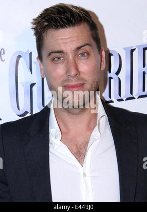 Pre-Grammy celebration party for Trevor Guthrie held at Acabar  Featuring: Lance Bass Where: Los Angeles, California, United States When: 26 Jan 2014 Stock Photo