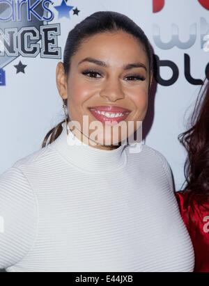 Jordin Sparks and Jason Derulo welcome to New York Red, White and Black