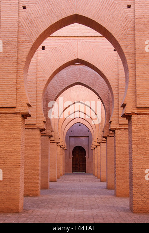 Morocco 12th Century Tin Mel or Tinmal Mosque in the High Atlas Mountains - UNESCO World Heritage Site. Stock Photo