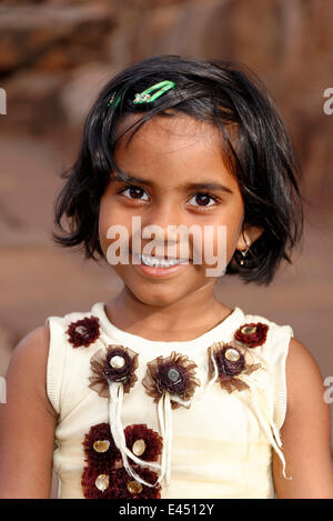 Girl, portrait, Badami, Karnataka, South India, India Stock Photo - Alamy